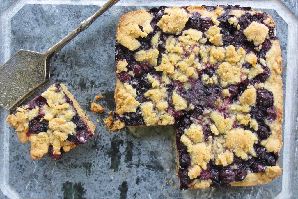 blueberry cornmeal crumb bars pic